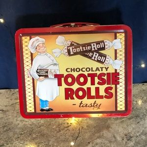 Vintage Tootsie Roll Metal Lunchbox